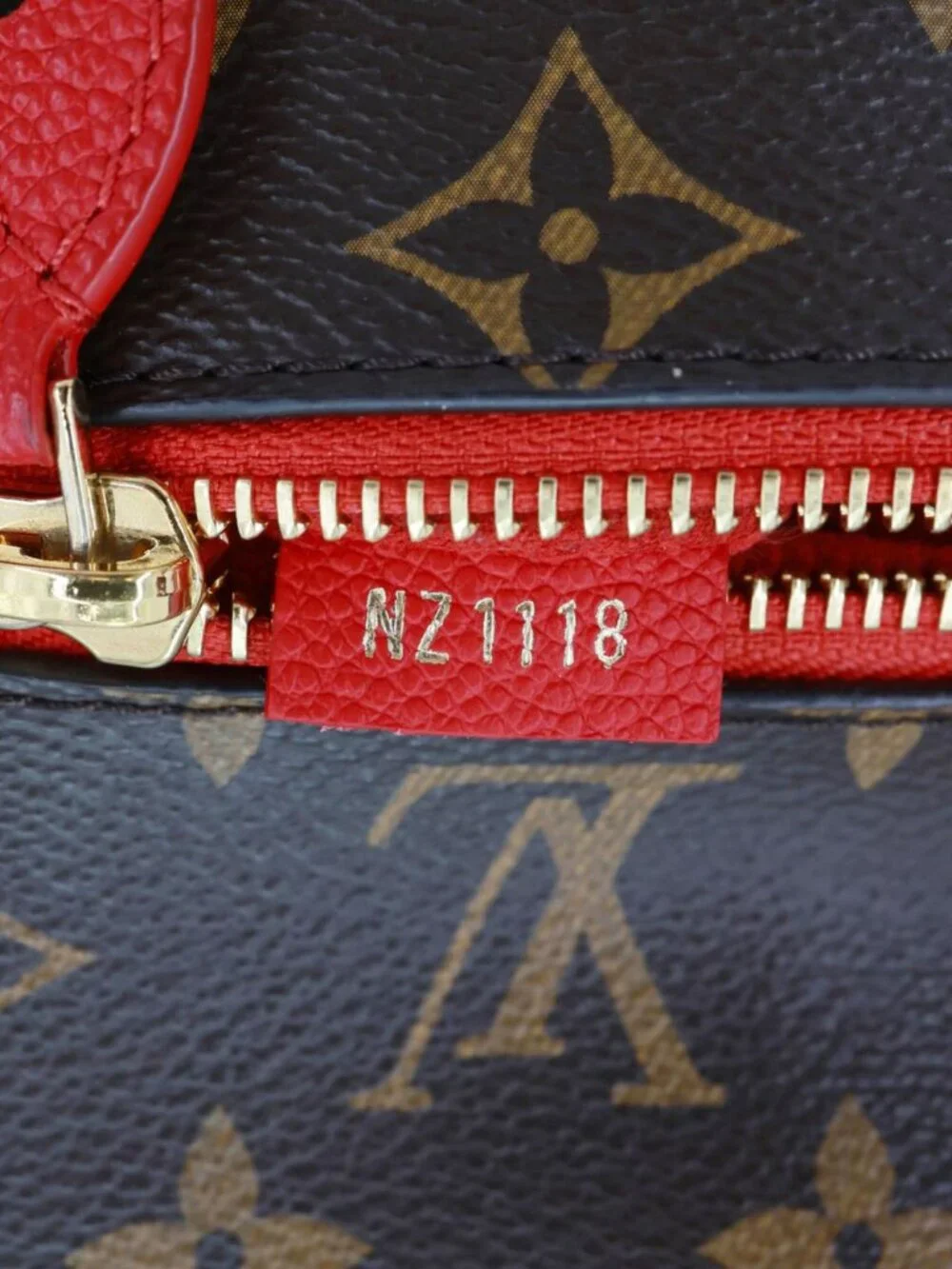Louis Vuitton Popincourt Monogram Canvas Tote Bag Red